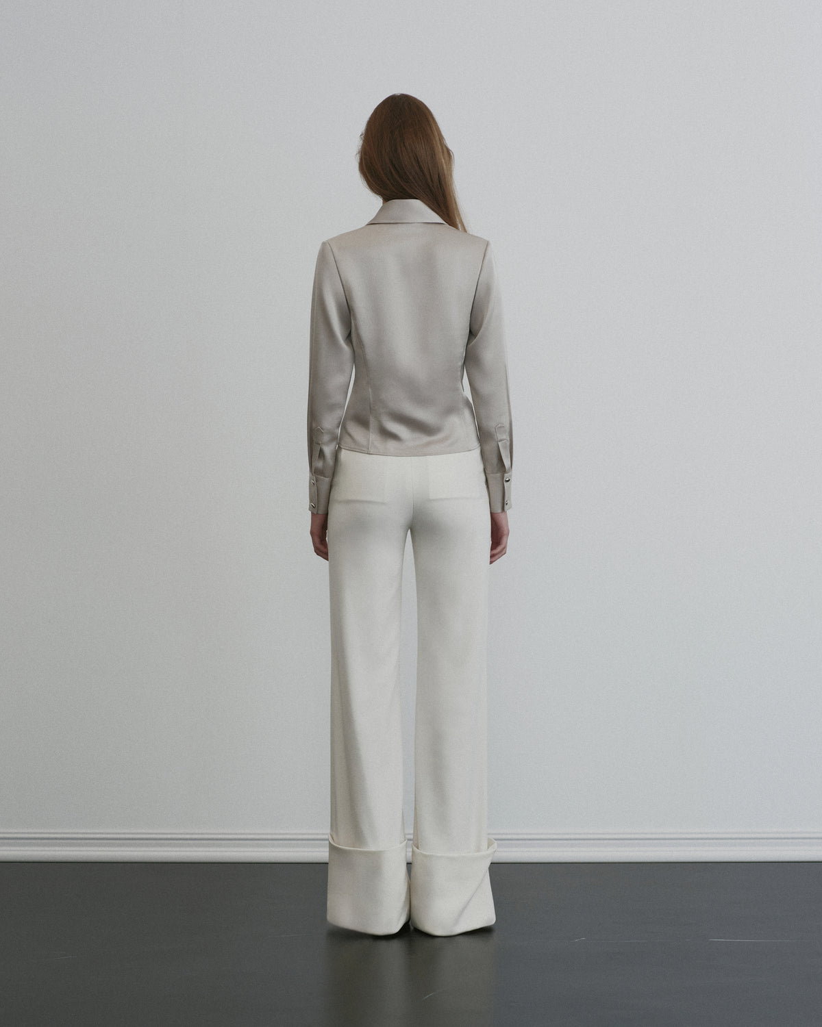 Satin Tailored Shirt