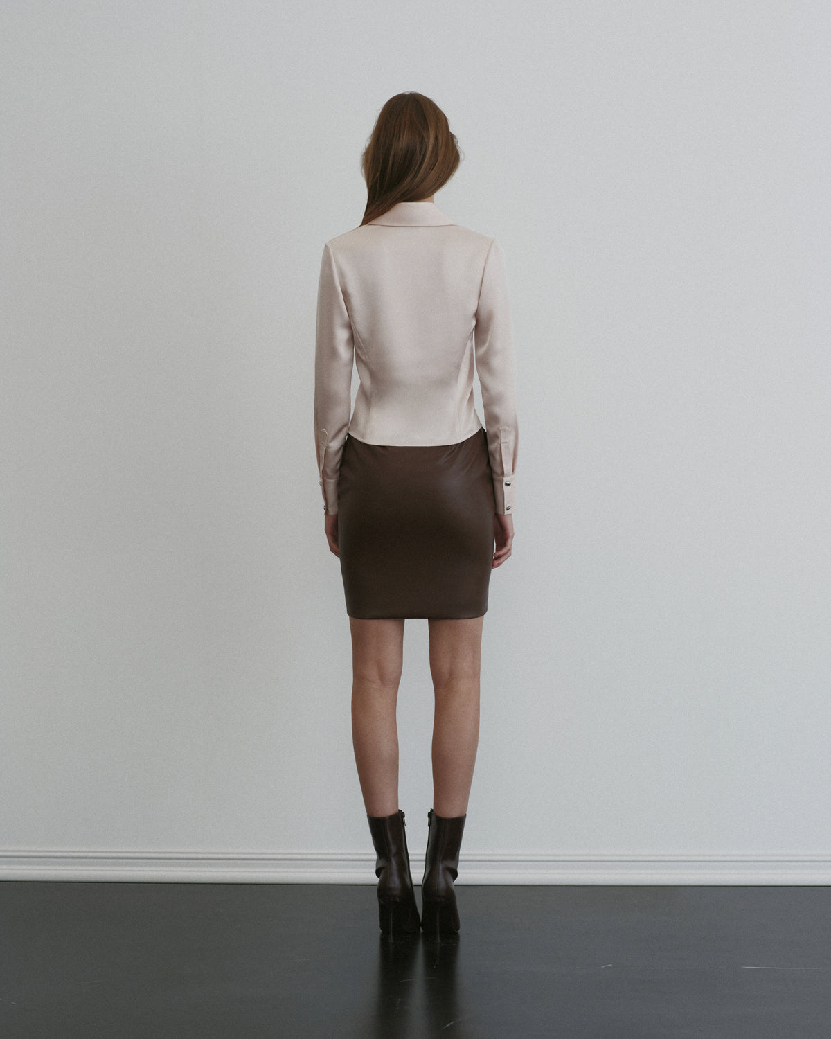 Satin Tailored Shirt