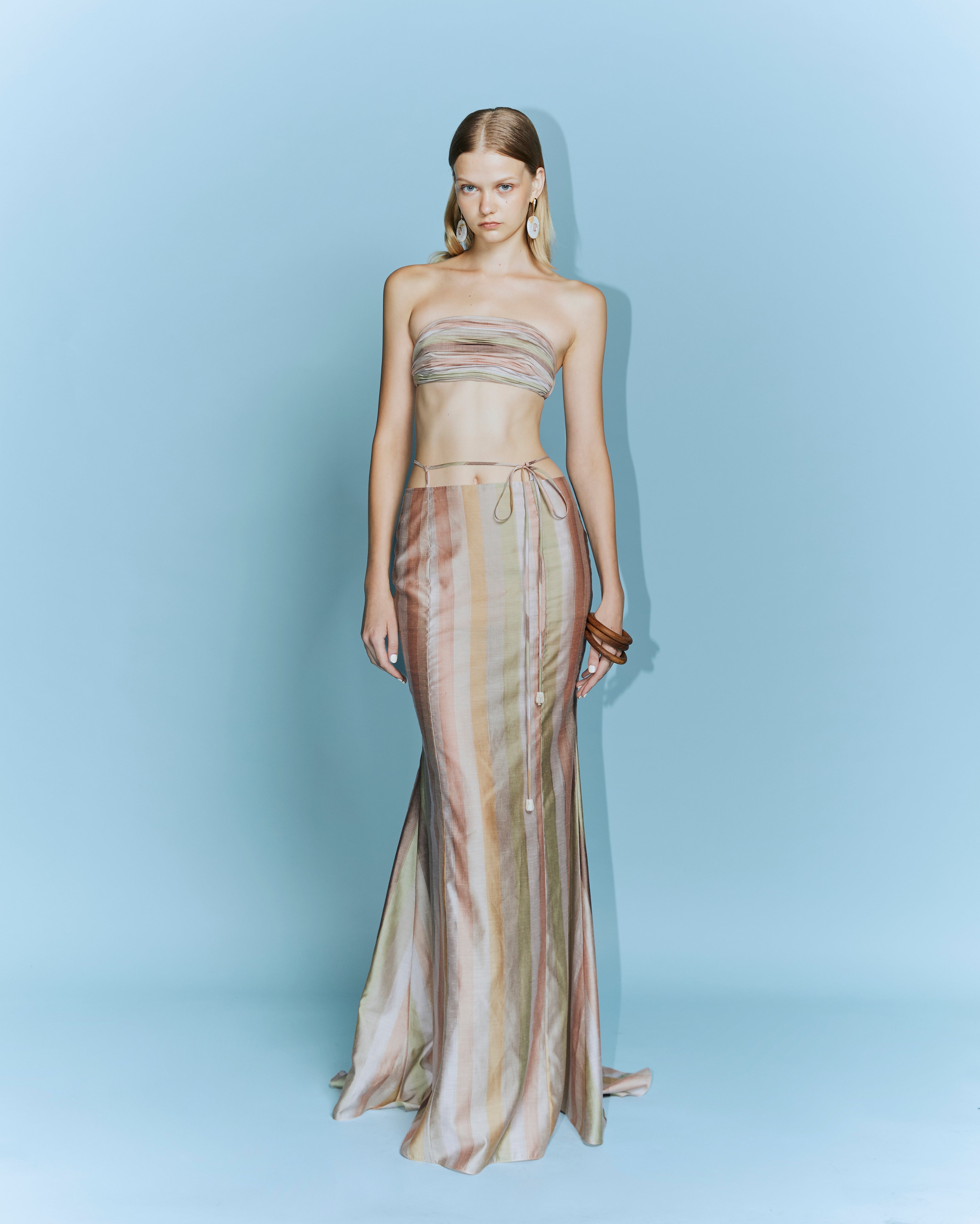 See-Through Maxi Skirt