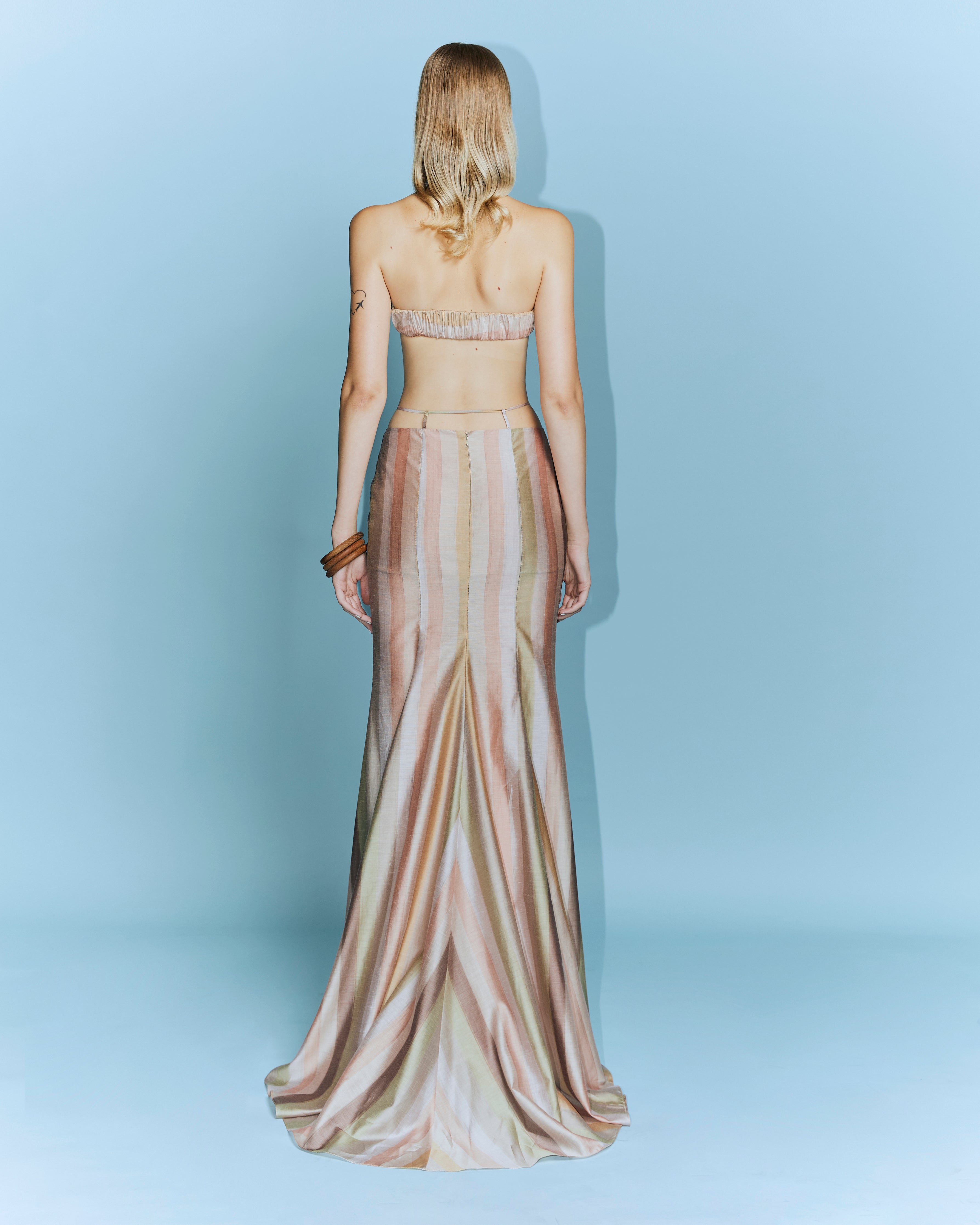 See-Through Maxi Skirt