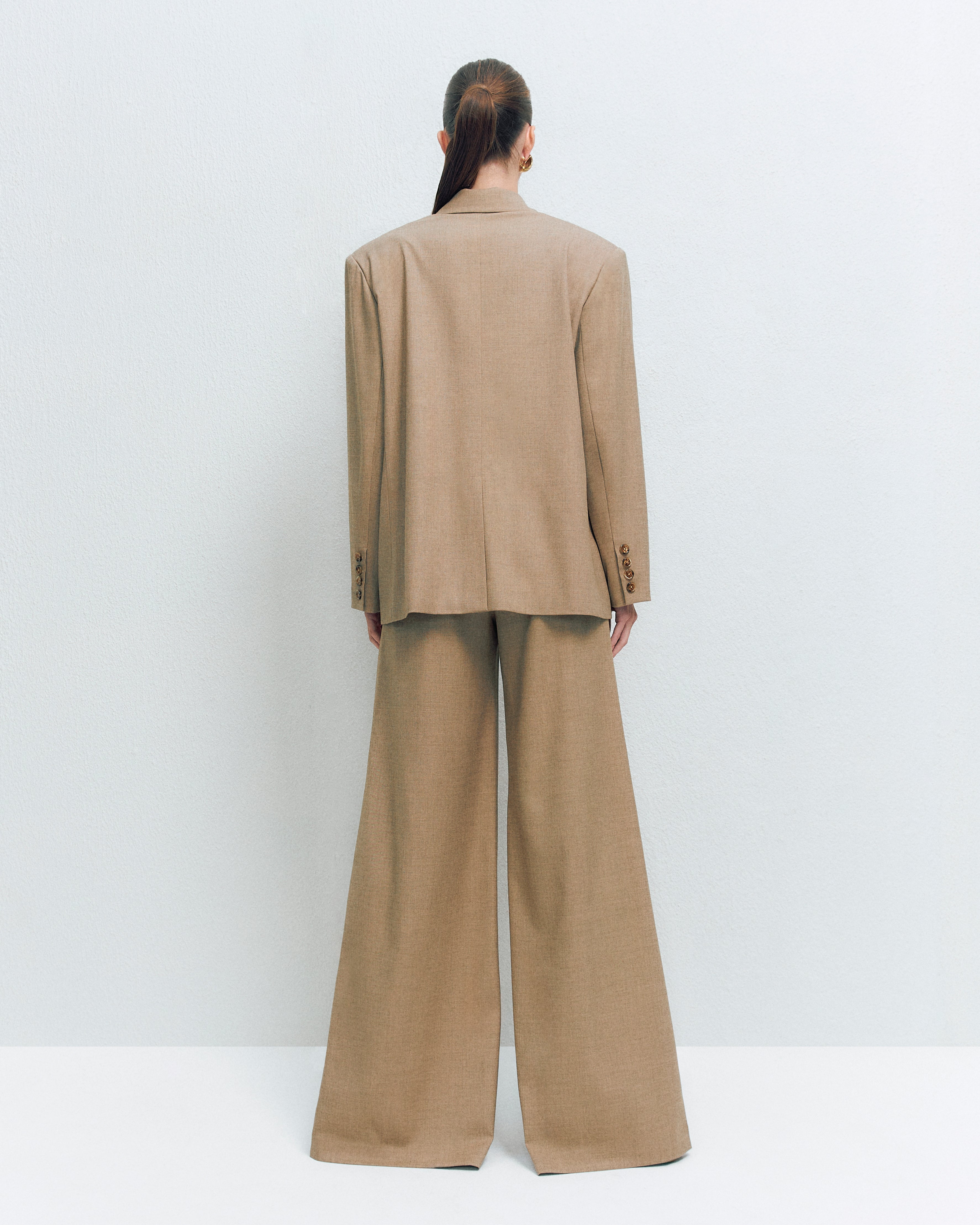 TENCEL FLARED PANTS