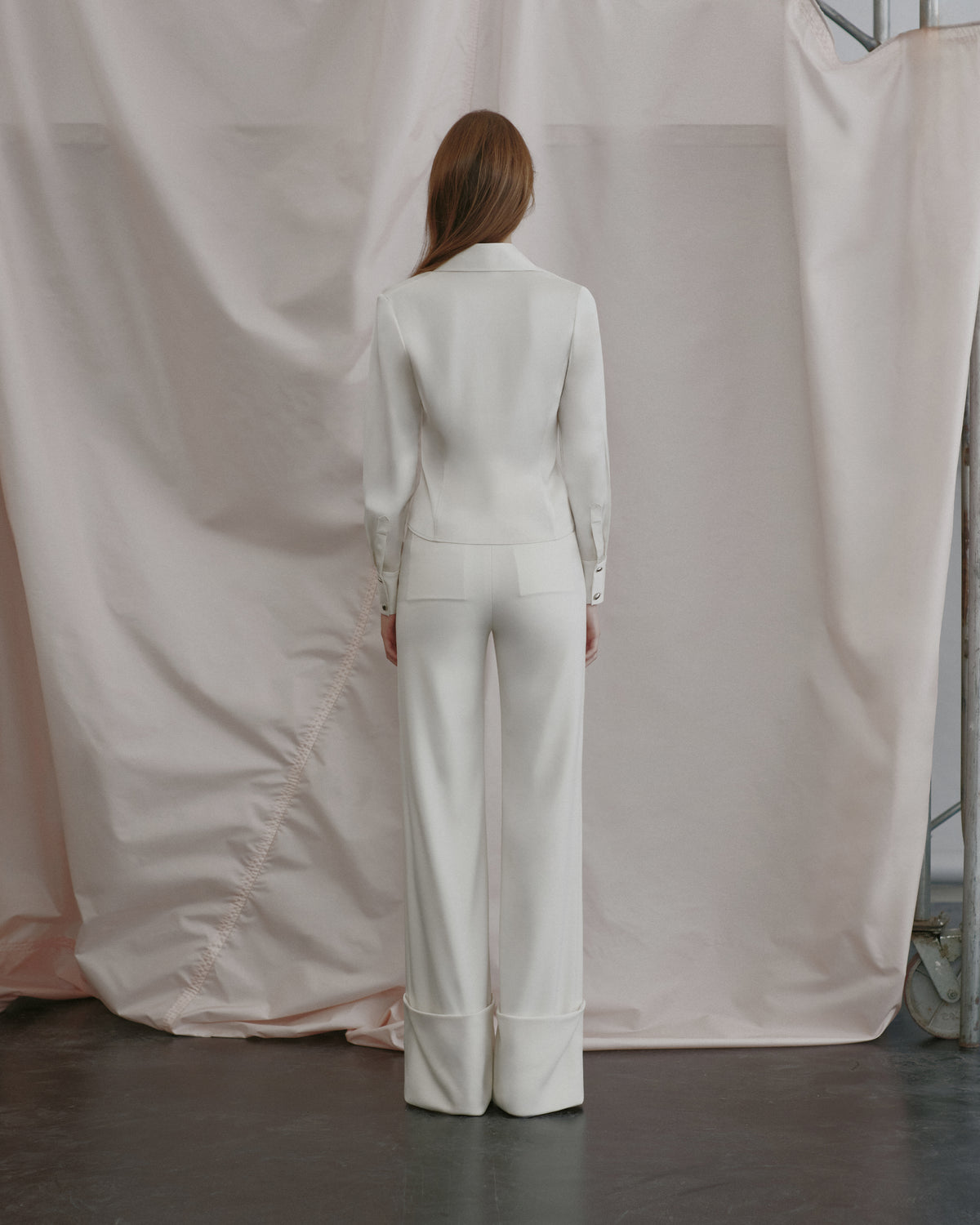 Satin Tailored Shirt