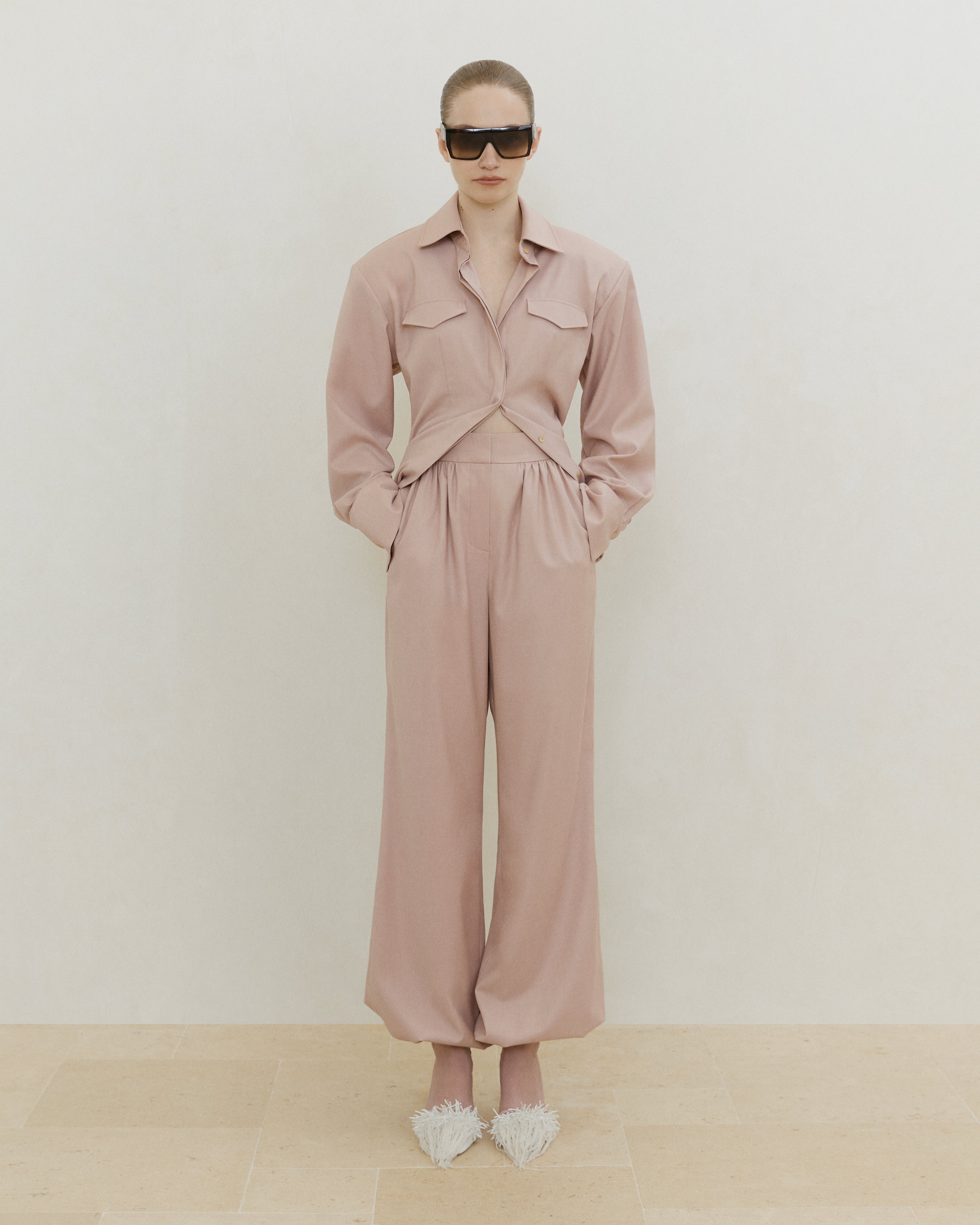 TAILORED TENCEL SHIRT