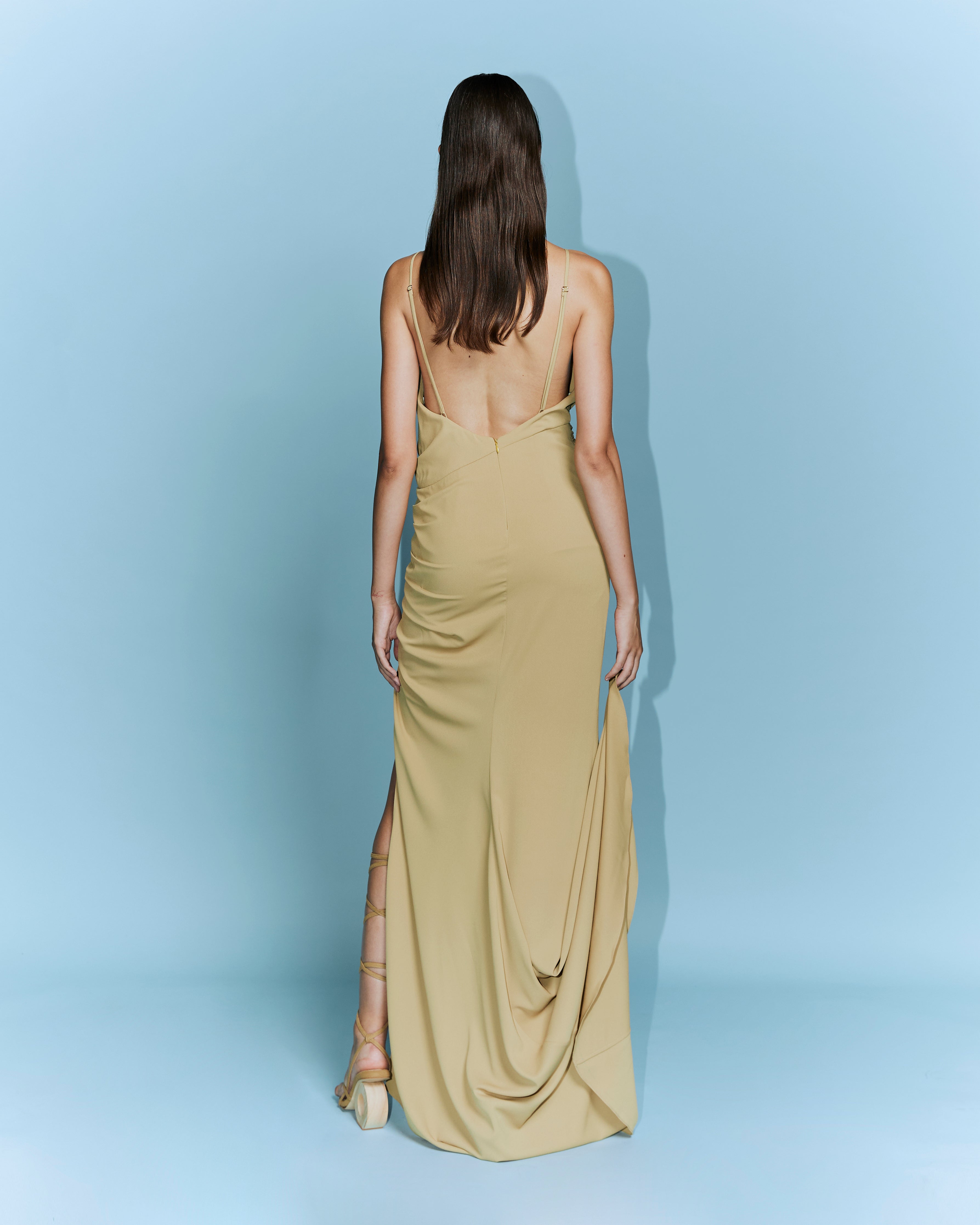 Georgia V Draped Dress
