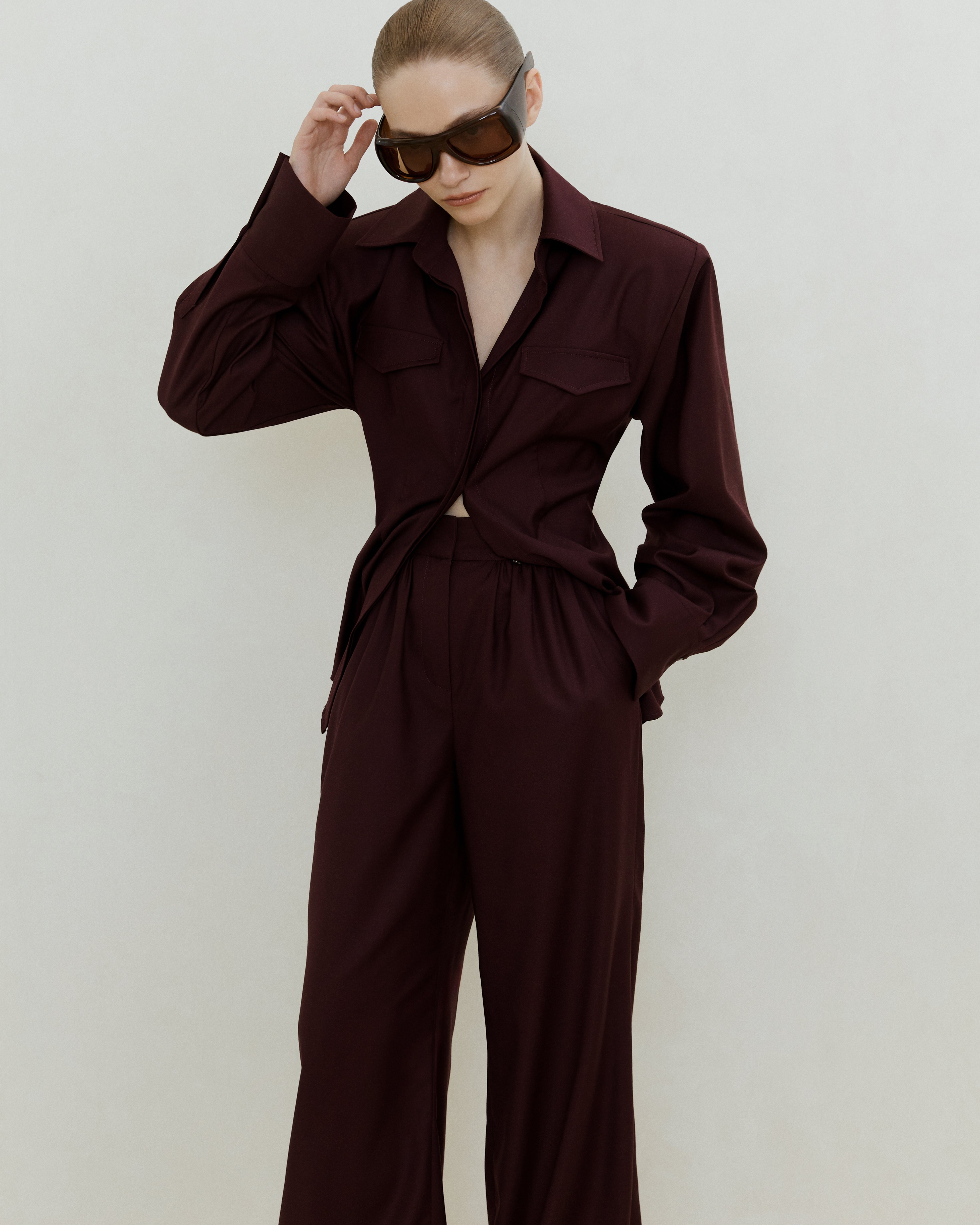 TAILORED TENCEL SHIRT