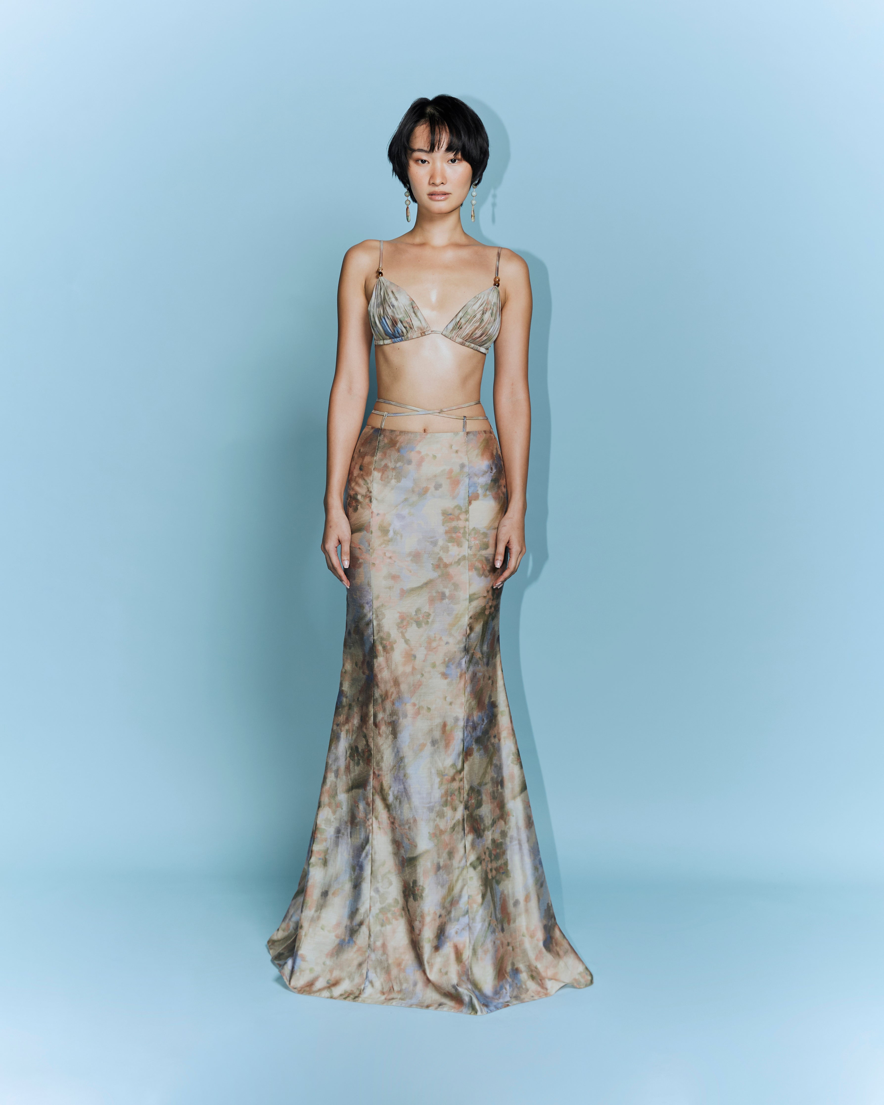 See-Through Maxi Skirt
