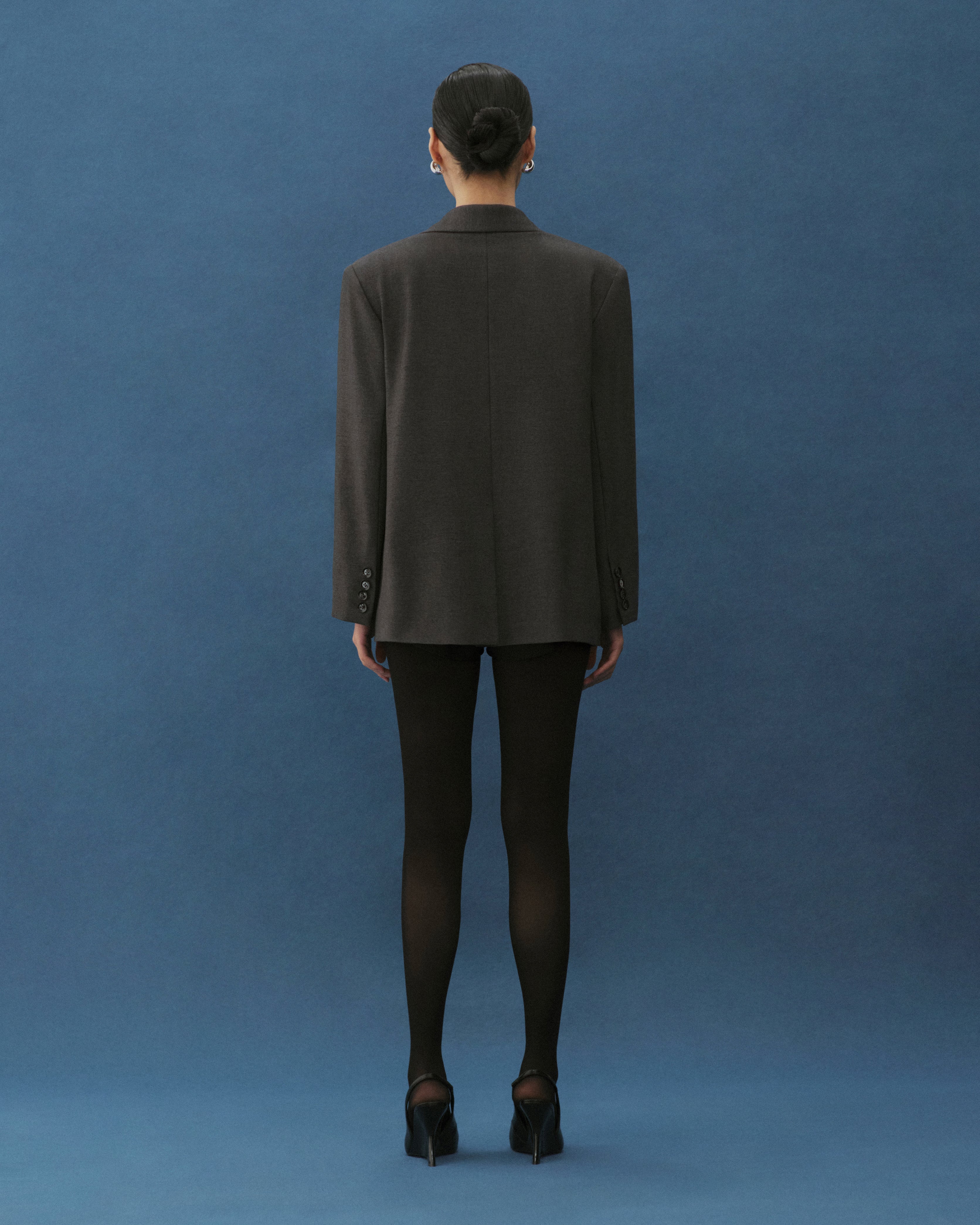 SOFT STRUCTURE SINGLE-BREASTED BLAZER