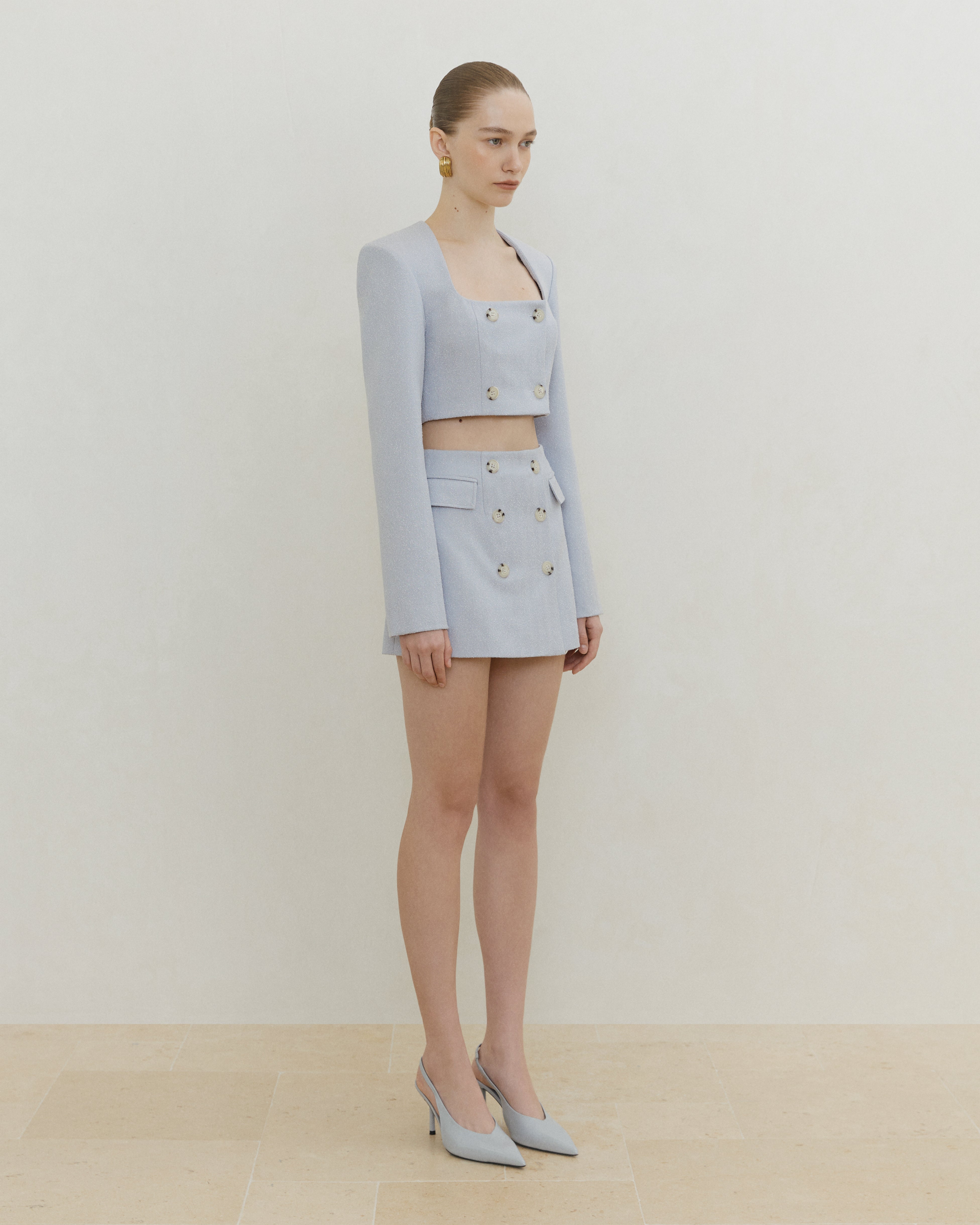 CROPPED TAILORED JACKET