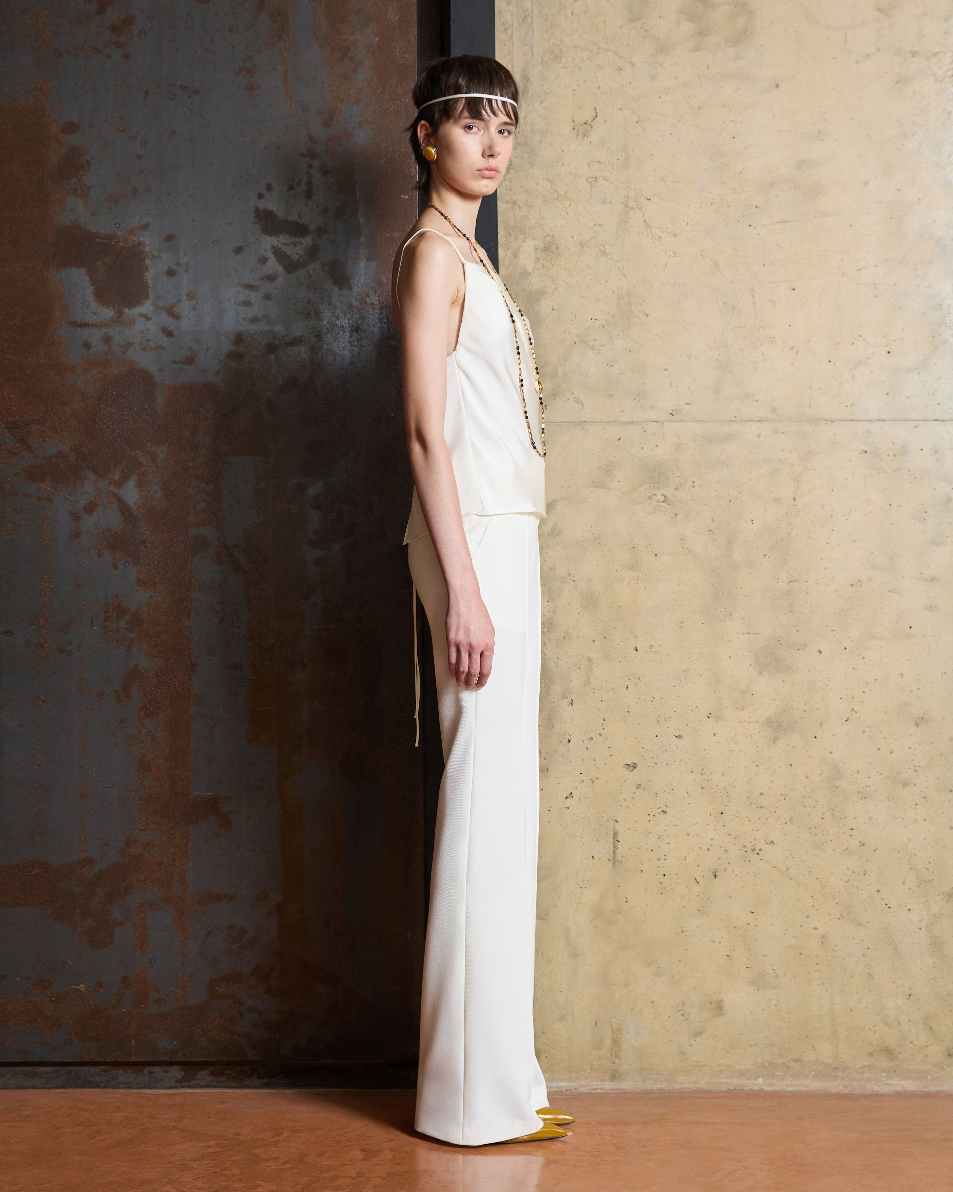 CAMI DRAPED TOP