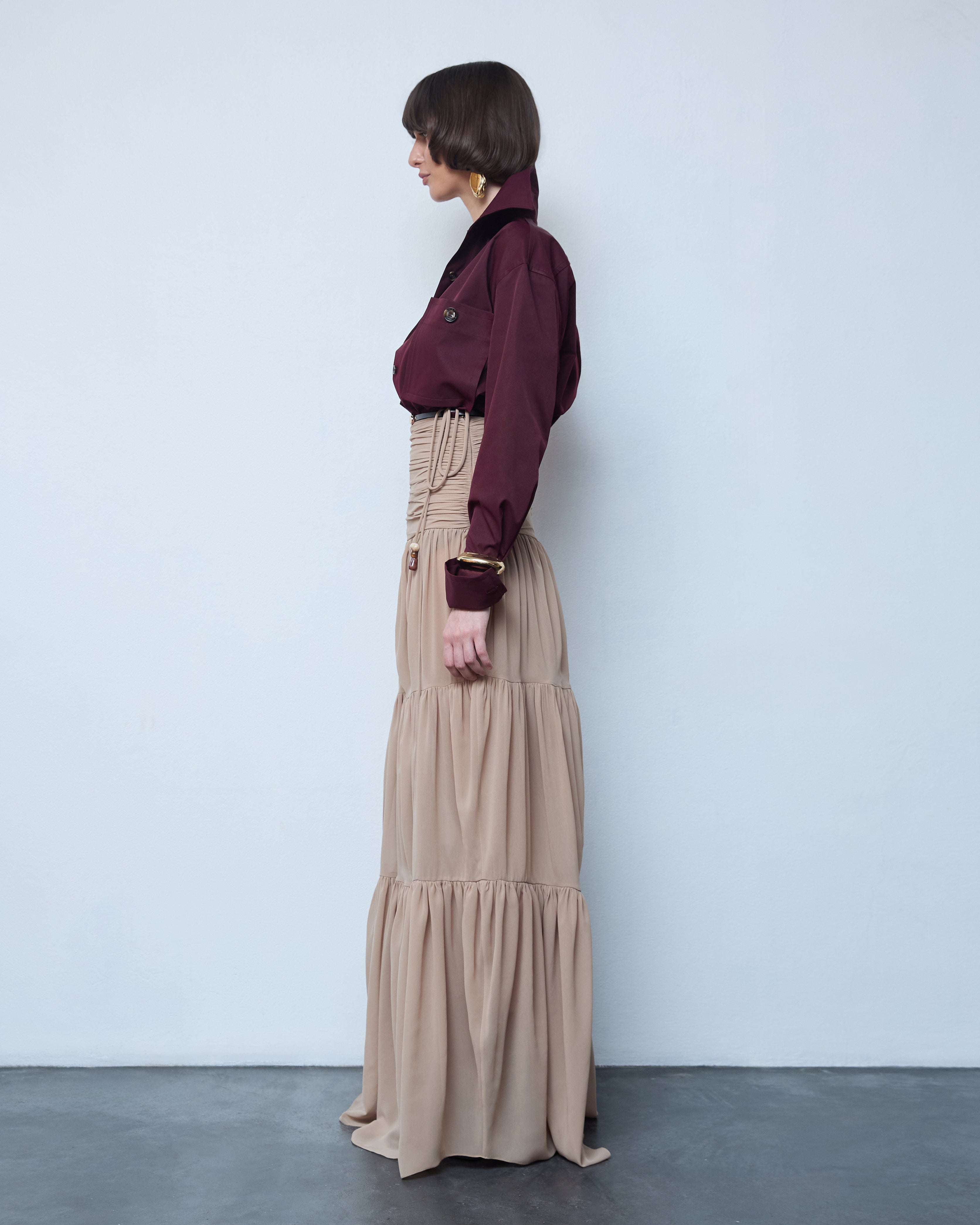 LONG SLEEVES WITH POCKET DETAIL SHIRT