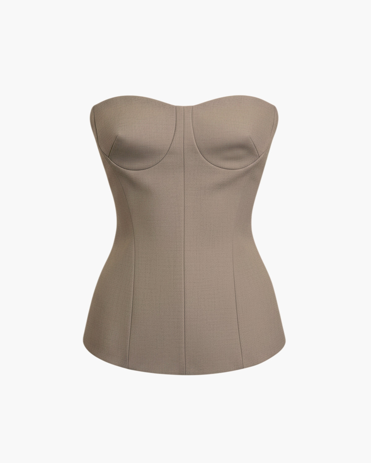 Tailored Twill Bustier