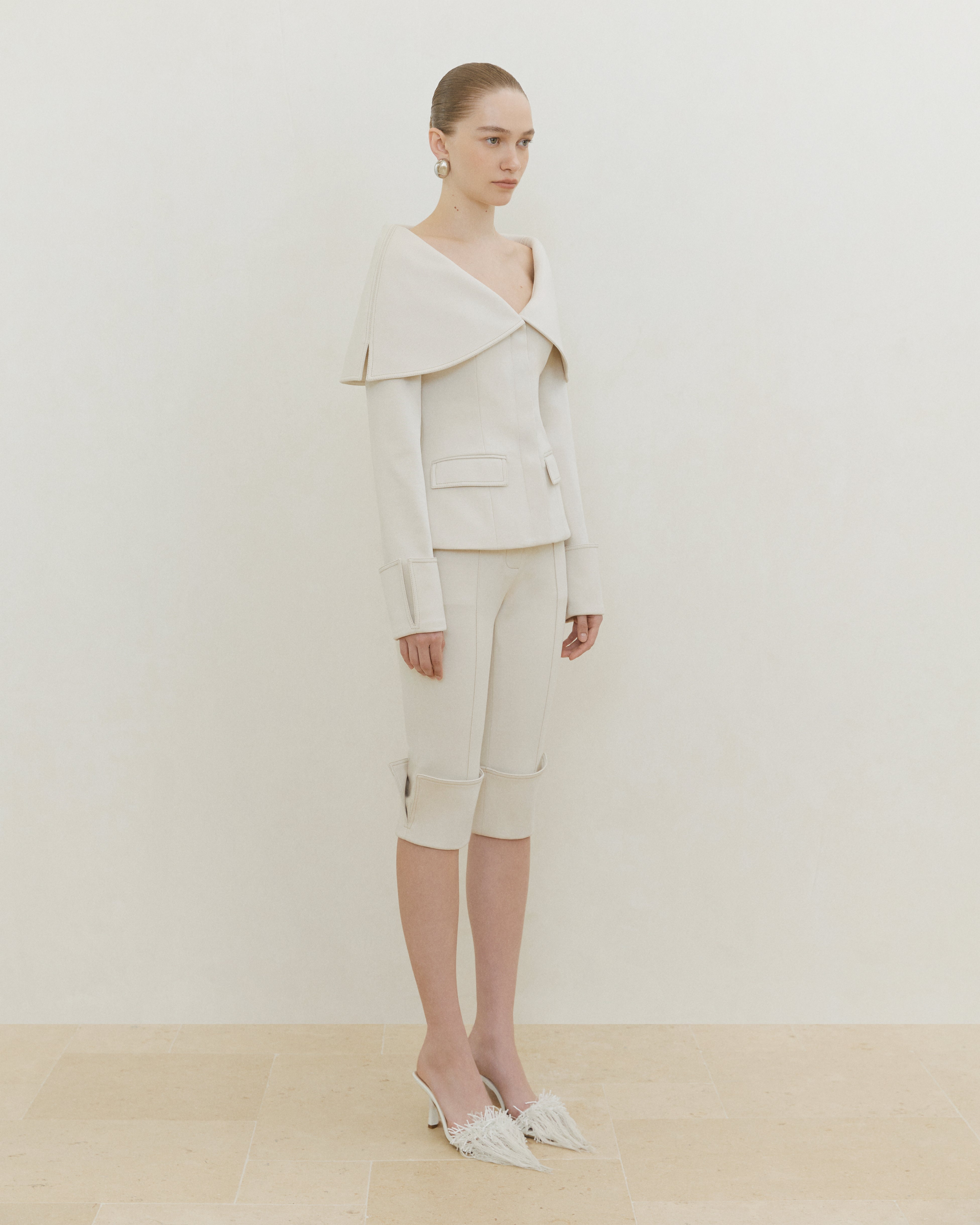 TAILORED CAPRI