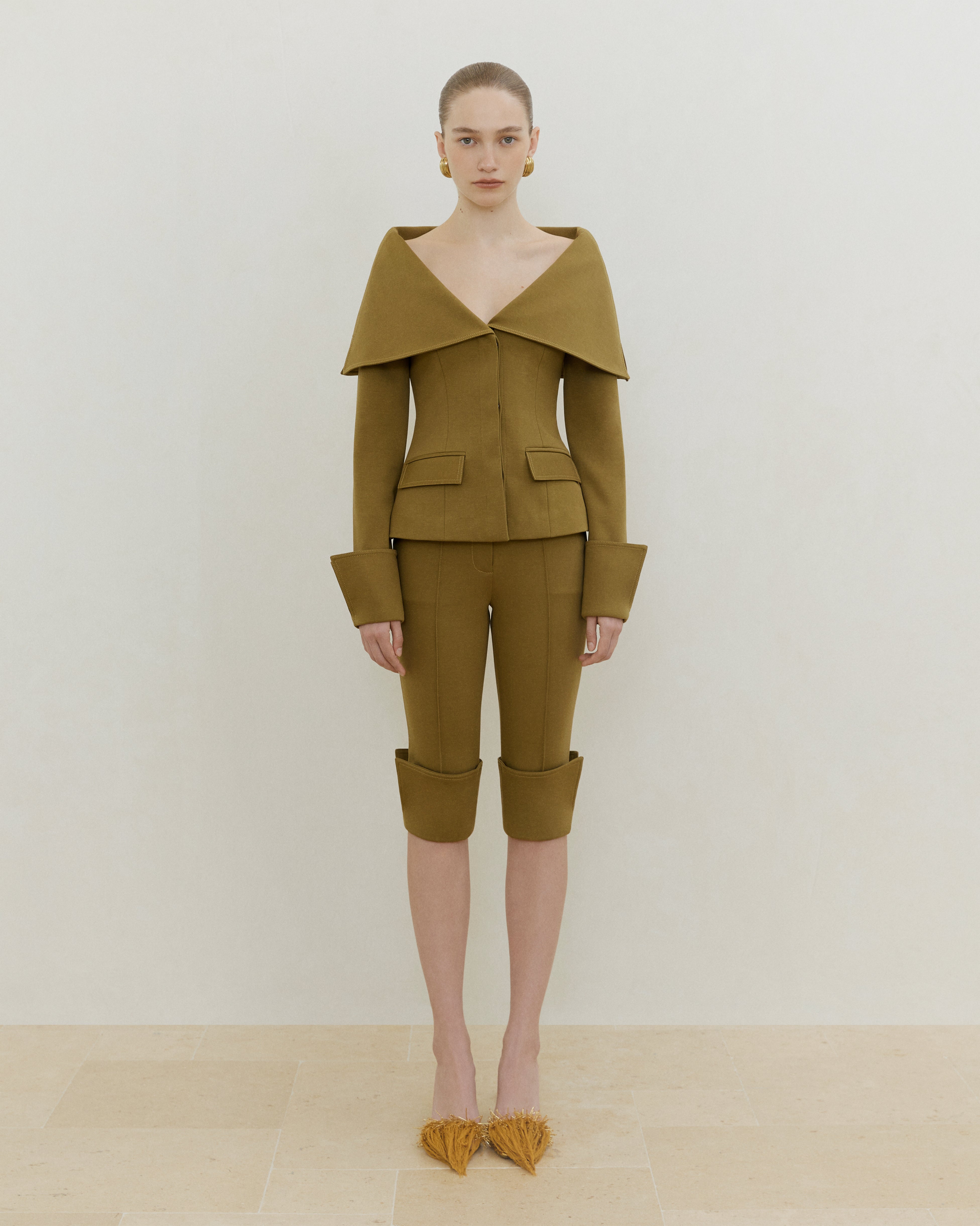 TAILORED CAPRI