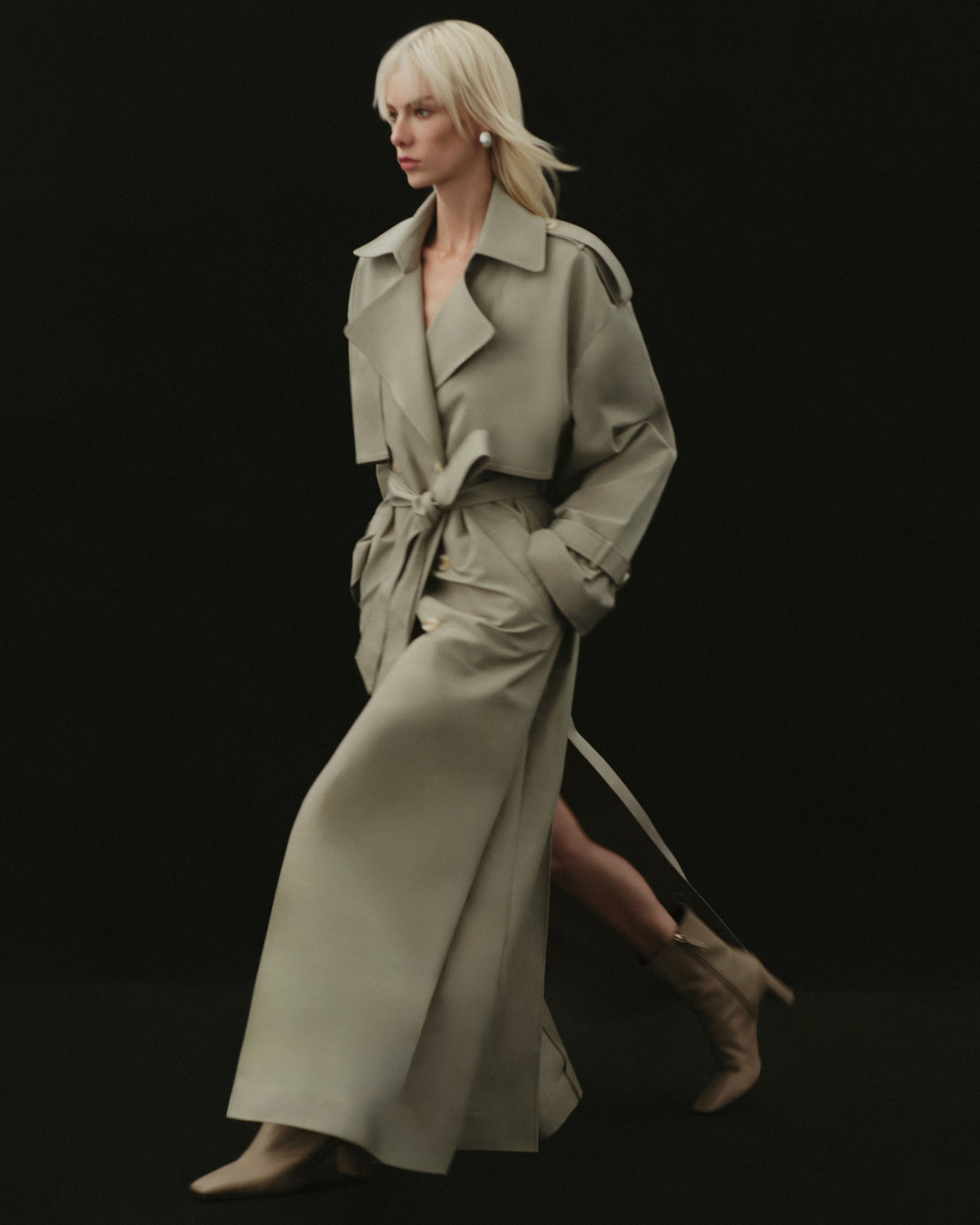 LONG TRENCH COAT