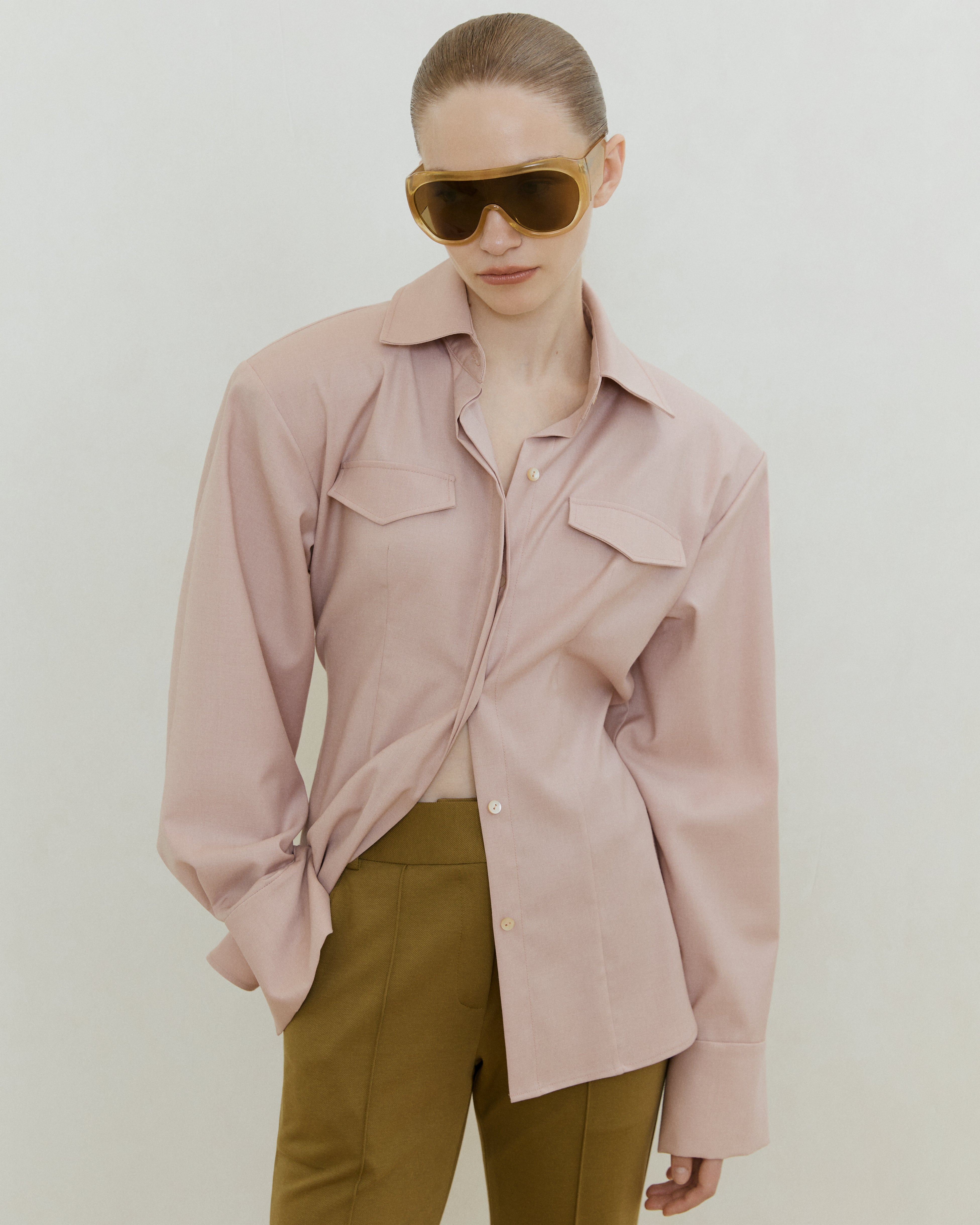 TAILORED TENCEL SHIRT