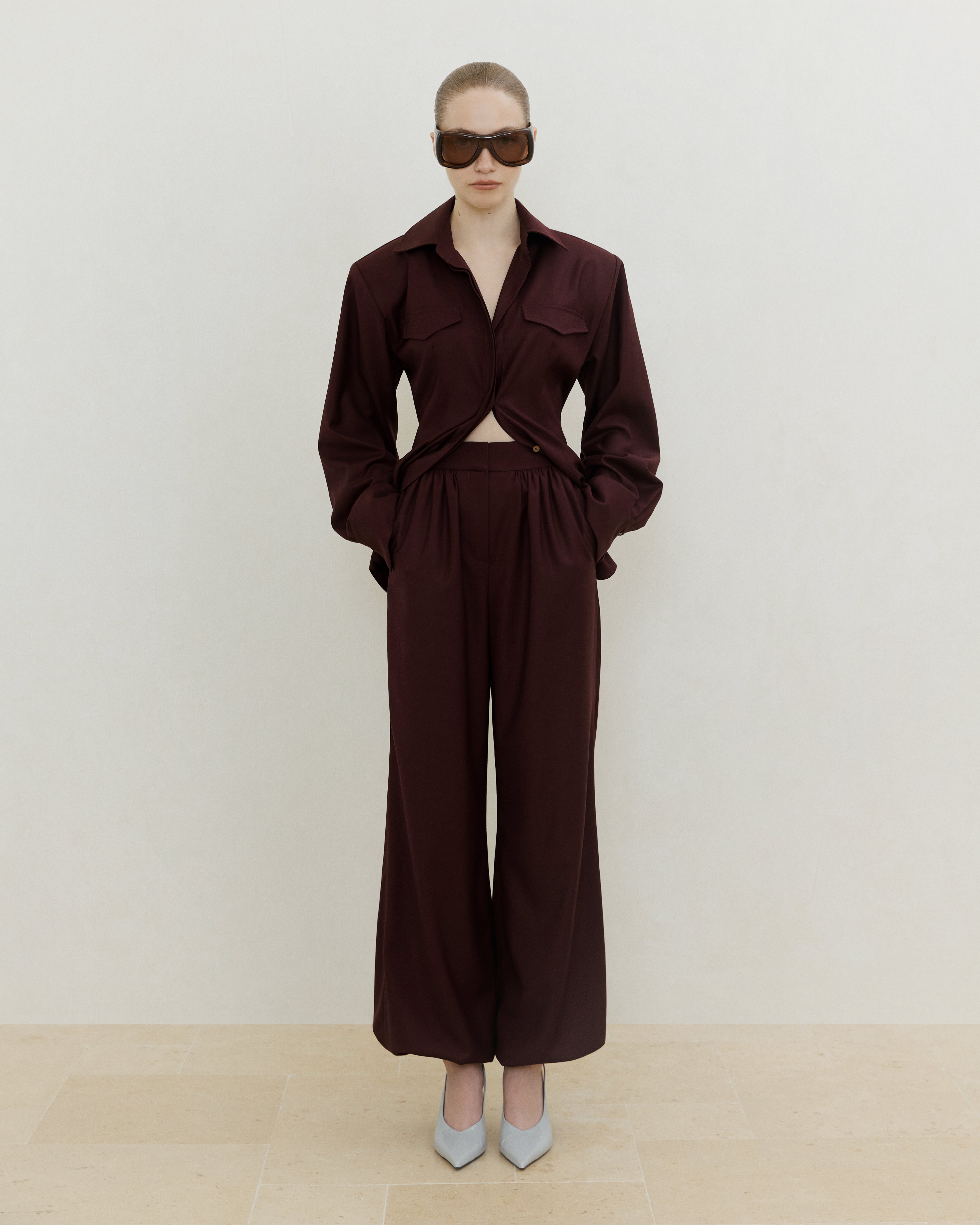 TAILORED TENCEL SHIRT