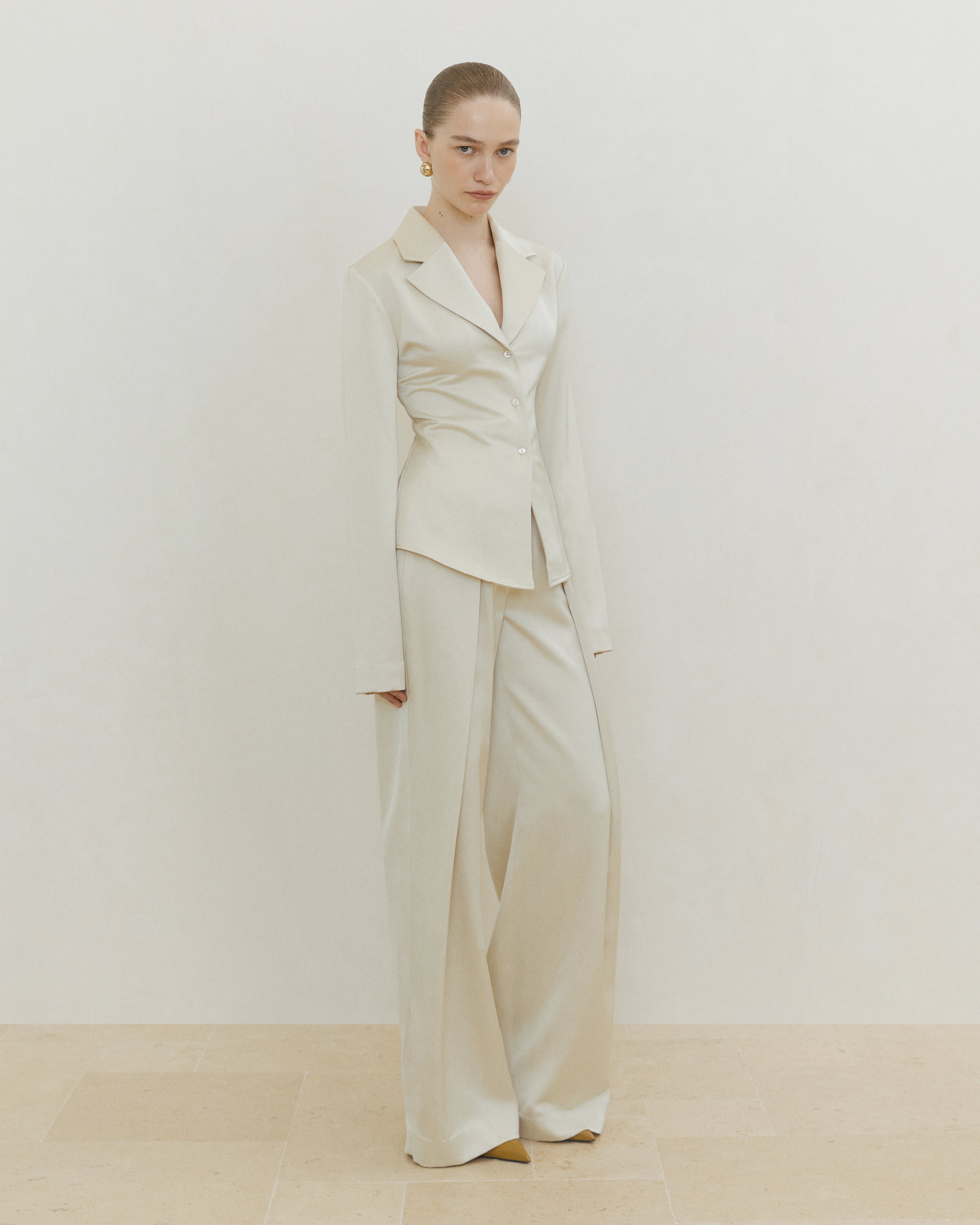 CHAMPAGE TAILORED SHIRT