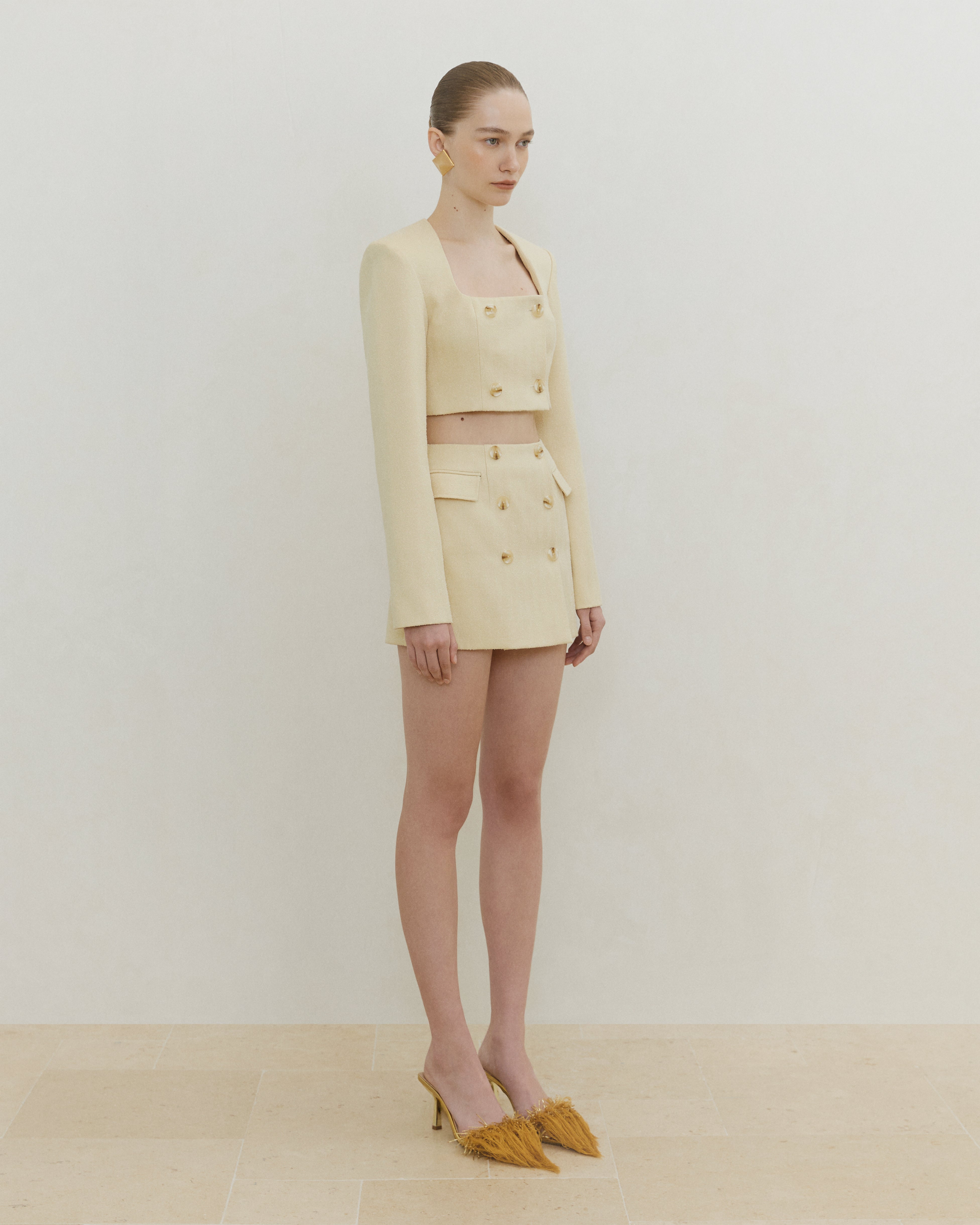 CROPPED TAILORED JACKET