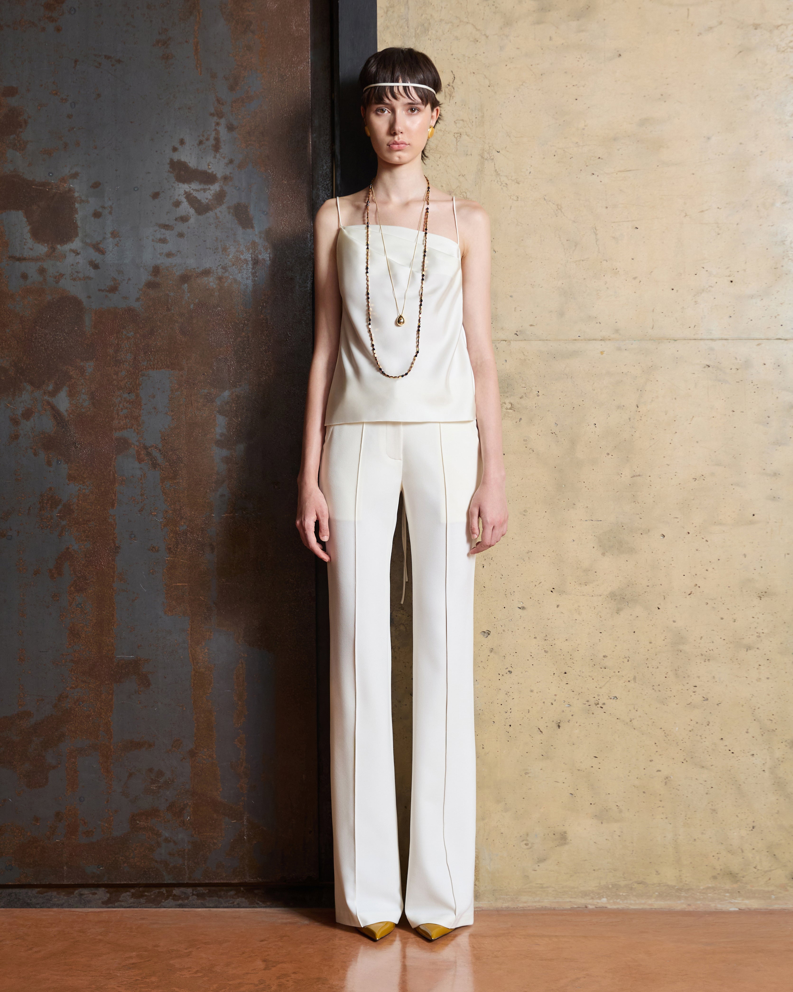 CAMI DRAPED TOP